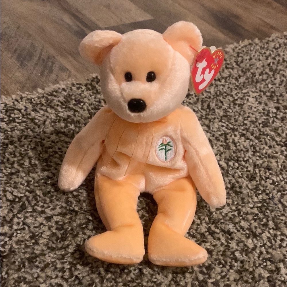 Ty “Dearest” Stuffed Bear Collectible